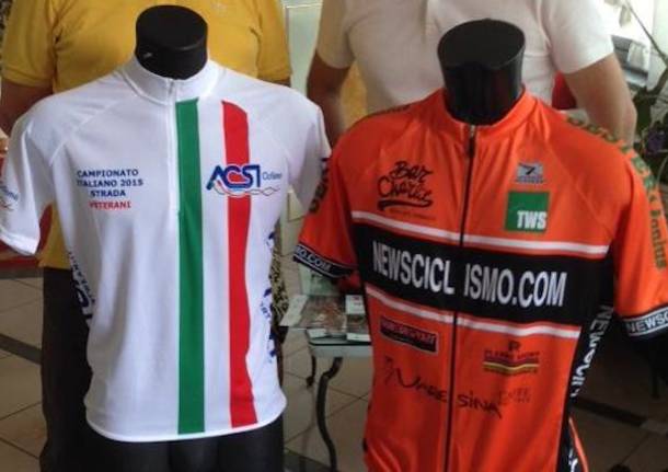 campionato italiano veterani ciclismo maglie