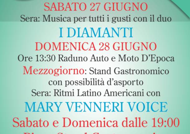 FESTA DEL PAESE 27 - 28 GIUGNO 2015
