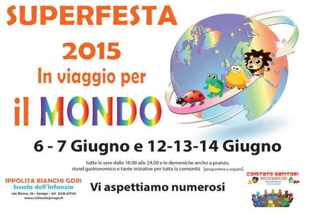 SUPERFESTA 2015 - scuola mat. Ippolita Bianchi Gori