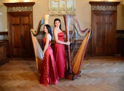 Concerto musica in cripta con le arpiste  Alice Caradente e Alessandra Ziveri