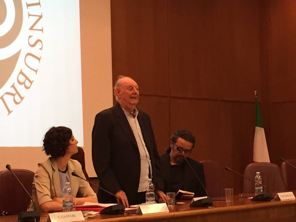 Dario Fo a Varese con Fiorina Cazacu