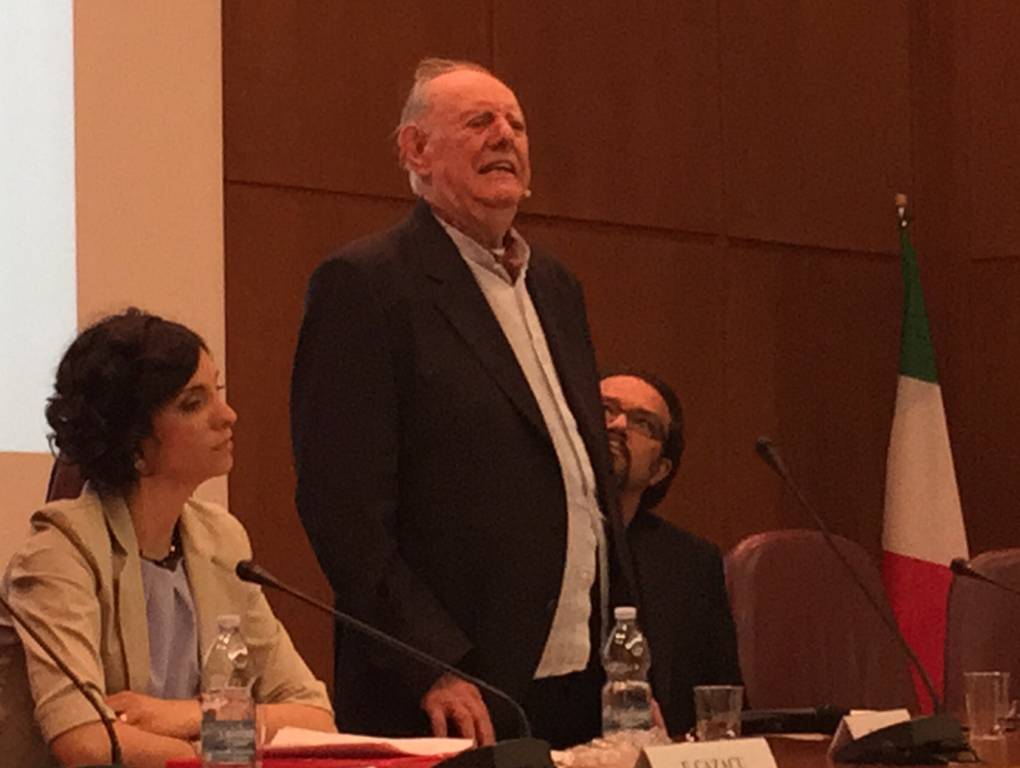 Dario Fo a Varese con Fiorina Cazacu