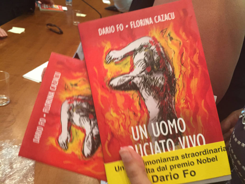 Dario Fo a Varese con Fiorina Cazacu