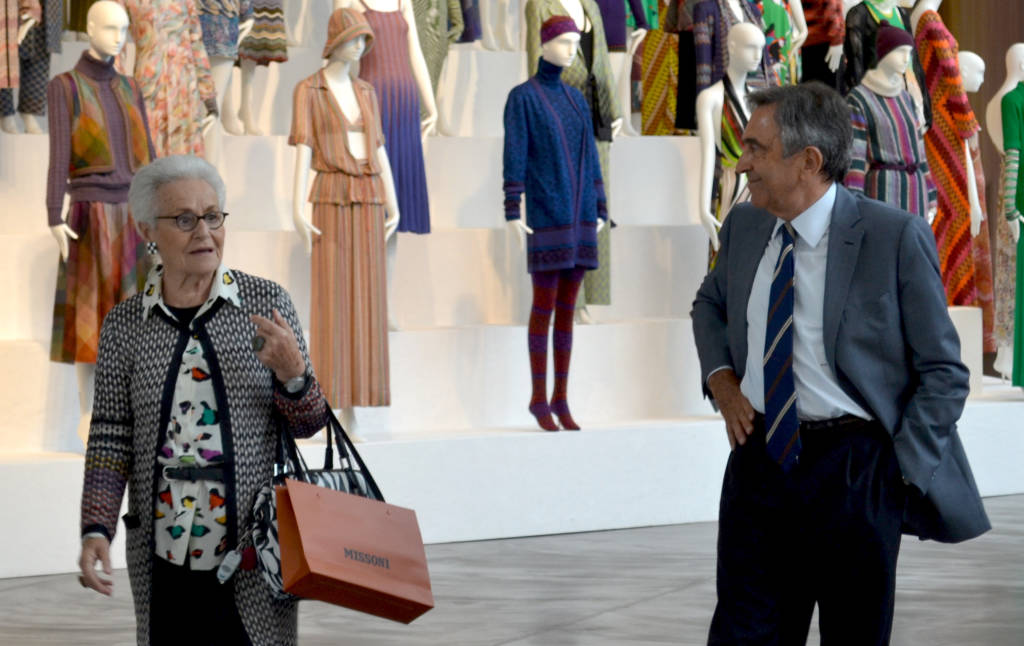 missoni, l'arte, il colore al Maga