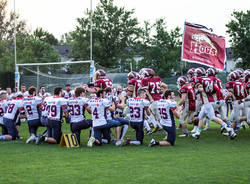 football americano, blue storms, hogs reggio emilia, 