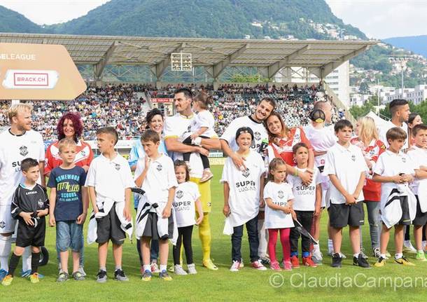 Francesco Russo e la gioia del Lugano