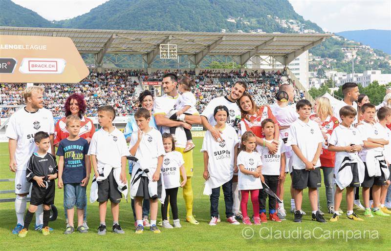 Francesco Russo e la gioia del Lugano