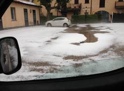 Grandine e allagamenti da Bobbiate a Carnago