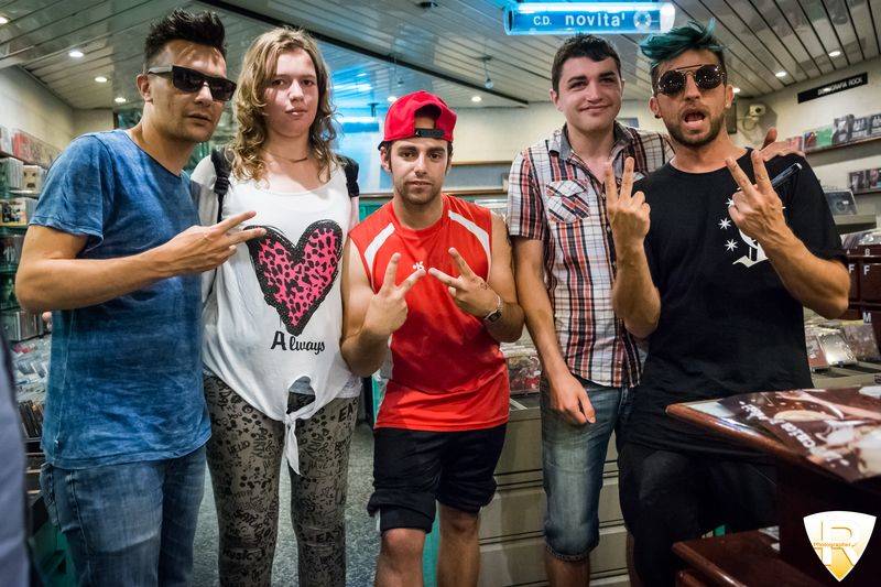 I Two Finger alla Casa del Disco 