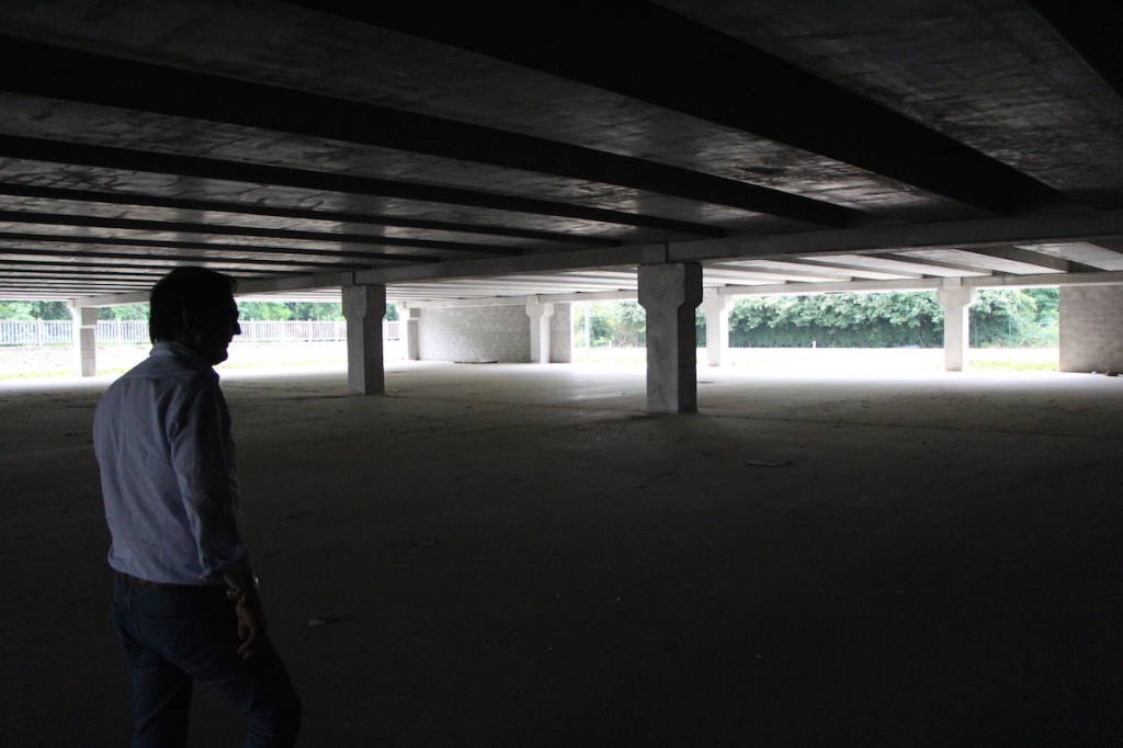 Il cantiere del nuovo museo MuQ