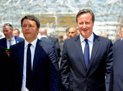 il premier Cameron ad Expo