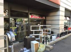 incendio gallarate parrucchiere doloso