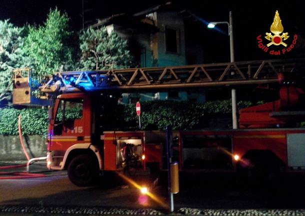 incendio via nazario Sauro