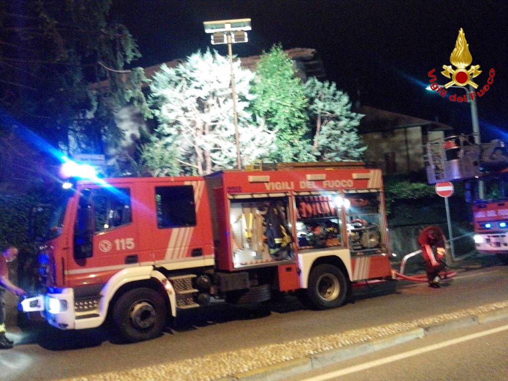 incendio via nazario Sauro