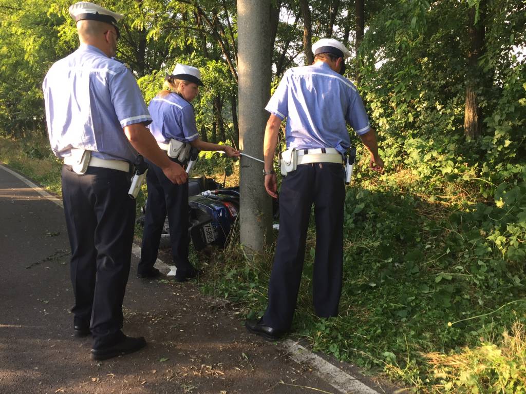incidente, scooter,