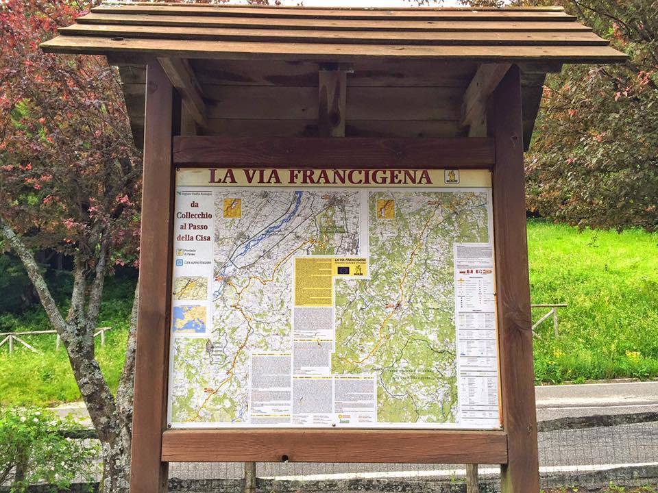 La via Francigena 