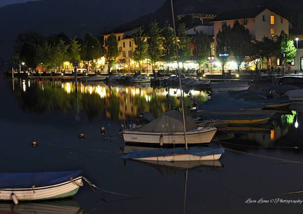 Lavena Ponte Tresa di notte