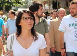 Matteo Salvini a Saronno per Alessandro Fagioli