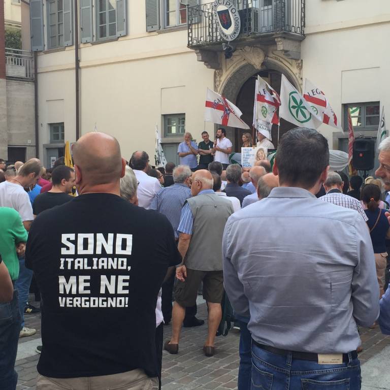Matteo Salvini a Somma Lombardo