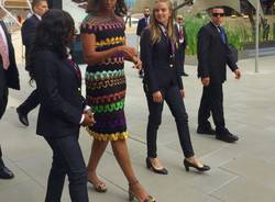 Michelle Obama a Expo in Missoni