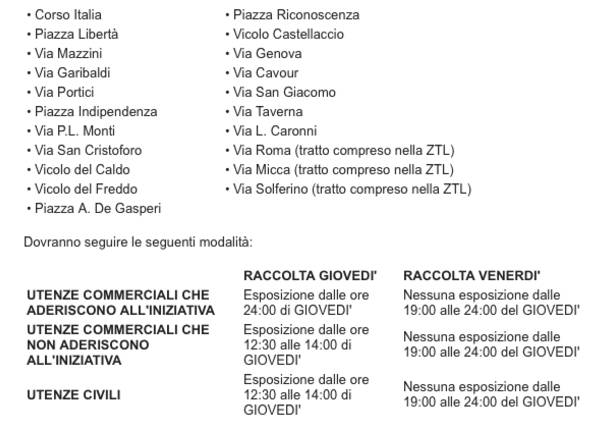 Saronno Servizi e la raccolta rifiuti