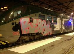 treno trenord graffiti