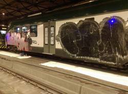 treno trenord graffiti