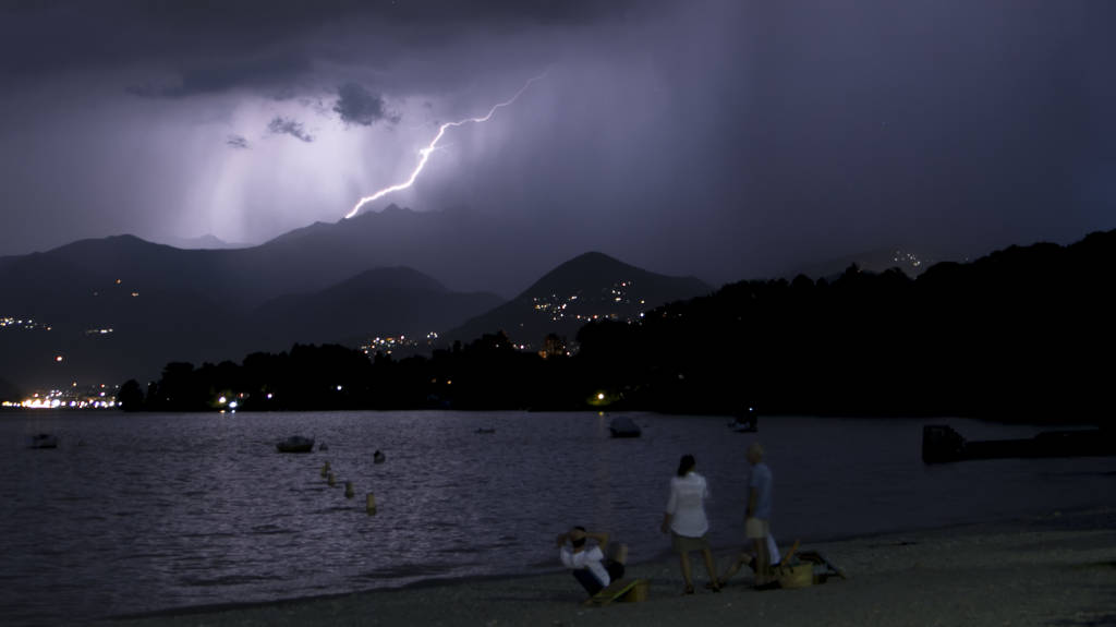 Un temporale da urlo