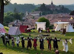 Accampamento e musica al Palio dei Castelli