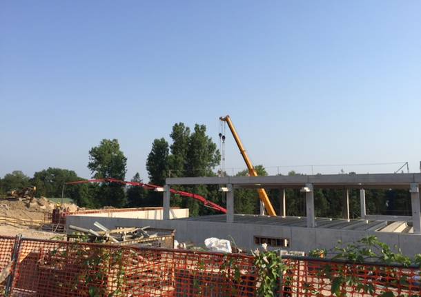 Il cantiere di Groppello