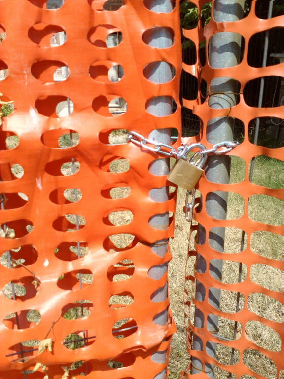 CANTIERE PRESSO PARCO VILLA DE STRENS