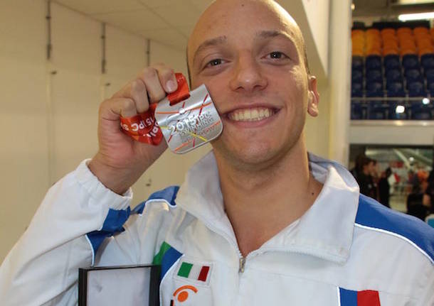 federico morlacchi nuoto disabili medaglia glasgow