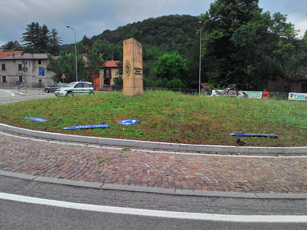 ghirla, incidente