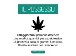 I punti della legge sulla legalizzazione della cannabis