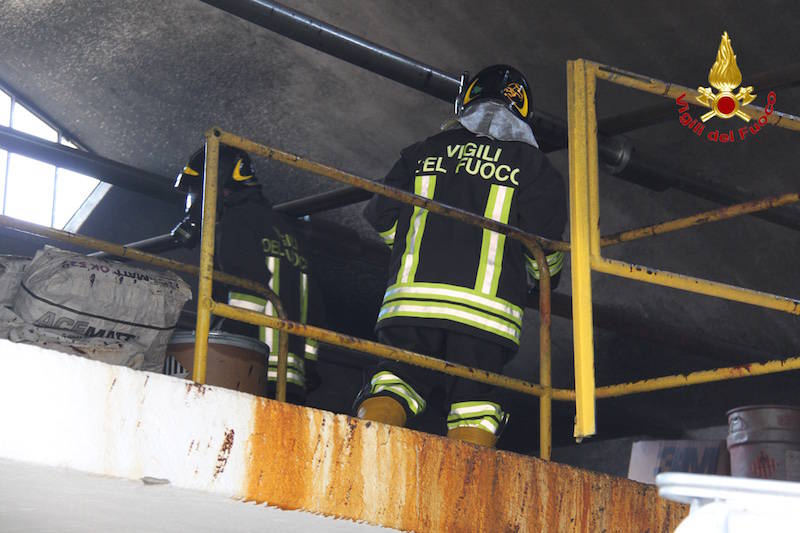 Incendio azienda chimica Lonate Pozzolo