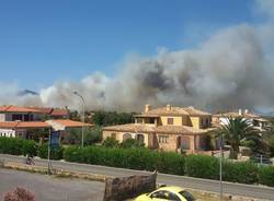 incendio sardegna san teodoro olbia gallura