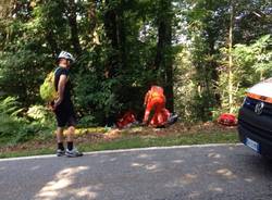 incidente brinzio moto