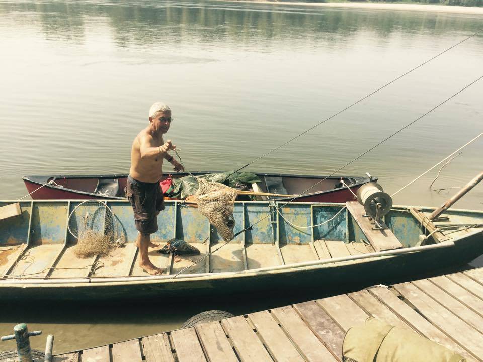 la canoa rossa po