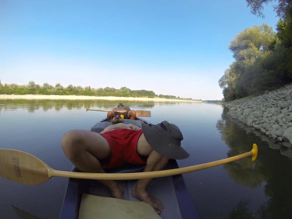 la canoa rossa po