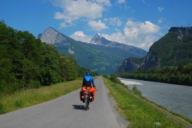 La ciclabile del Reno