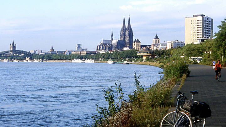 La ciclabile del Reno