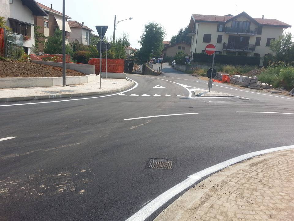Lavori al sottopasso di Abbiate