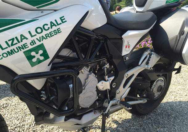 Le nuove moto della polizia locale sono MV Agusta