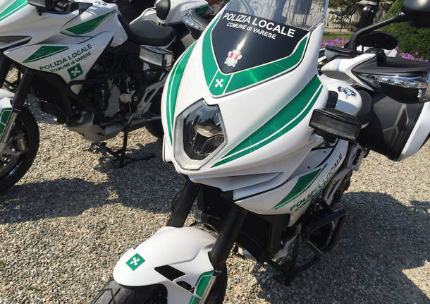 Le nuove moto della polizia locale sono MV