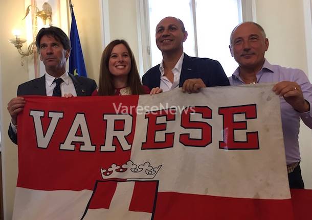 Presentazione nuovo varese calcio 1910