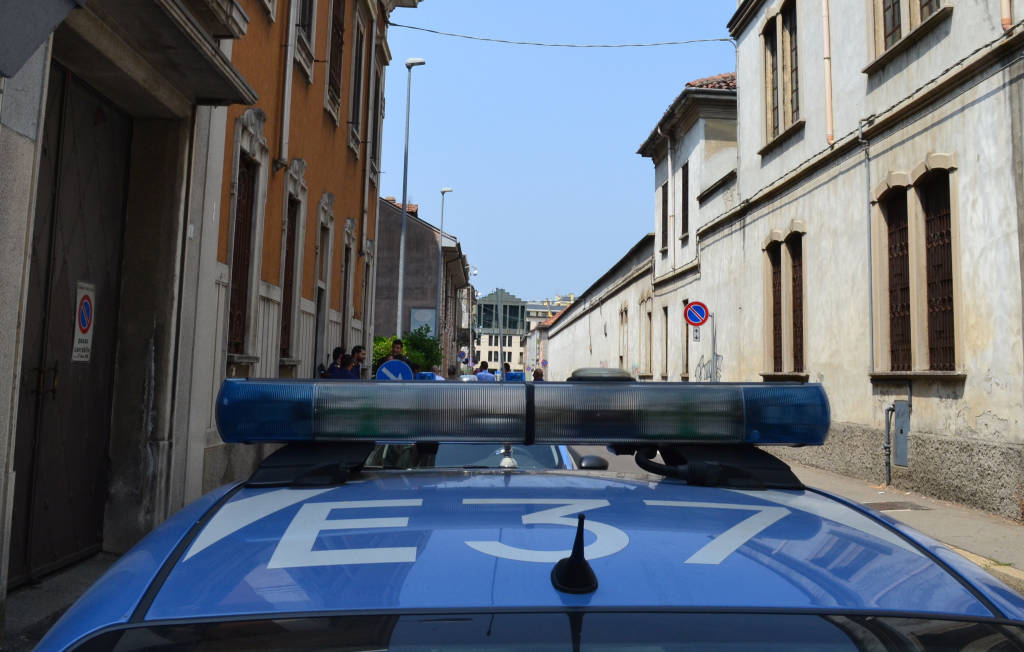 Protesta profughi Busto Arsizio 6 -7-2015