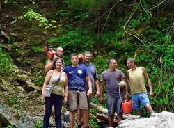 Pulizie alle Cascate di Cittiglio