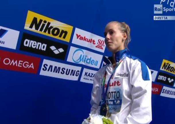Tania Cagnotto oro mondiale nei tuffi