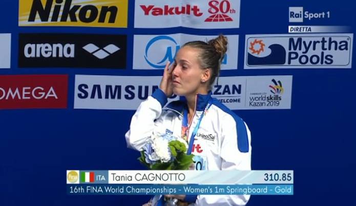 Tania Cagnotto opro mondiale nei tuffi