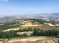 Via Francigena 14esima tappa da San Quirico d'Orcia a Radicofani